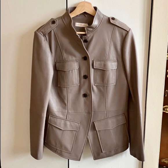Tory Burch Jackets & Blazers - NWT Tory Burch Leather Jacket